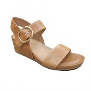 NEW SOFFT women's vaya low wedge sandal in tan